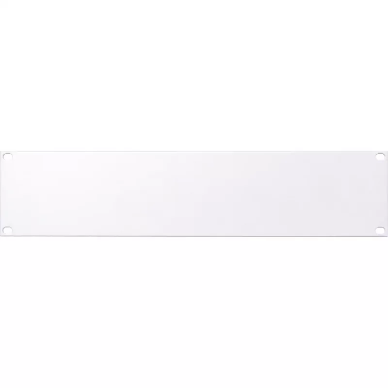 Painel cego DSIT 19 polegadas 2U branco DS-Blind2-W