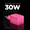 Carregador de rede SPIGEN EE301EU-GAN Essential 1 porta 30W rosa