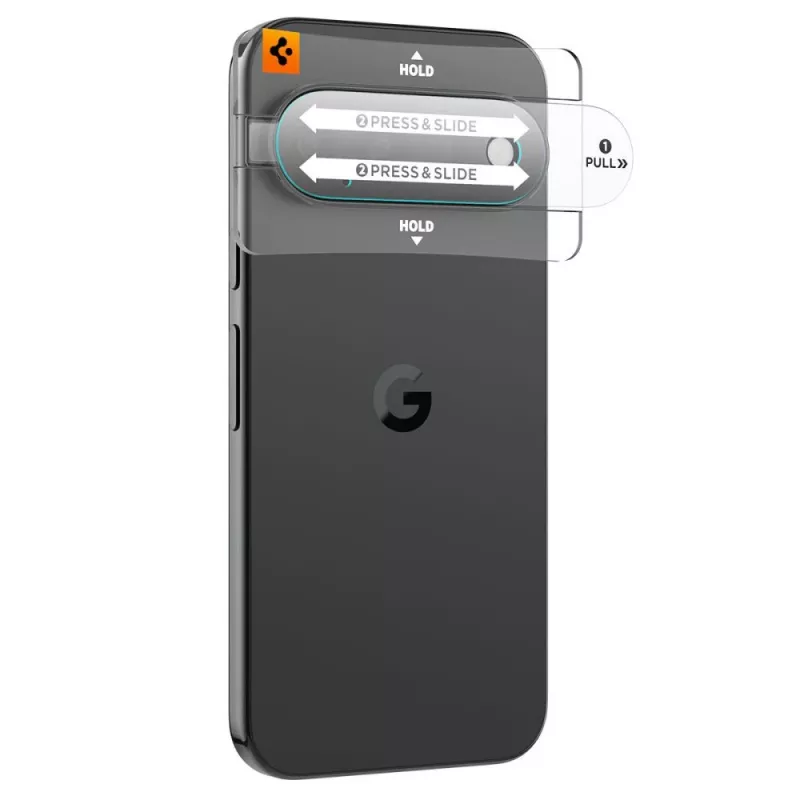 Proteção de câmara Spigen Optik Pro Glas.tR EZ Fit pack de 2 para Google Pixel 11 Pro XL - transparente
