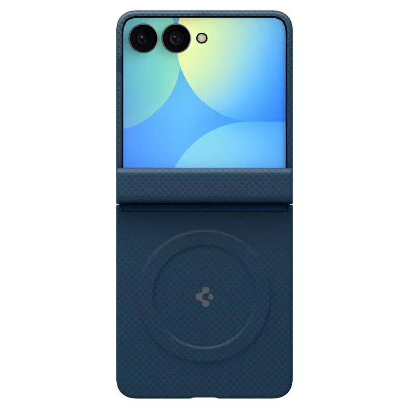 Capa MagSafe Spigen AirSkin Aramid para Samsung Galaxy Z Flip 8 - navy