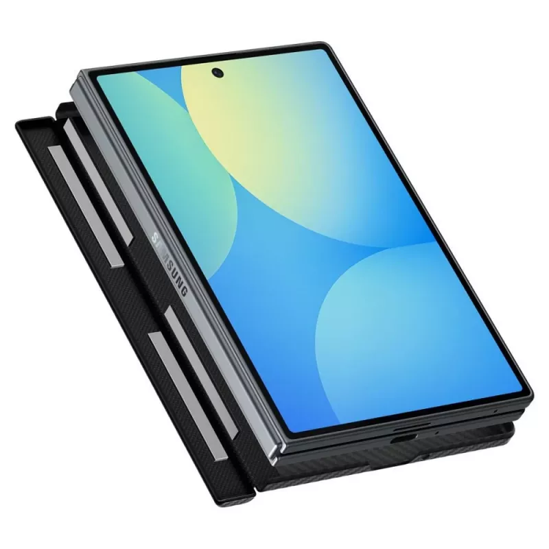 Capa MagSafe Spigen AirSkin Aramid para Samsung Galaxy Z Fold 8 - preto