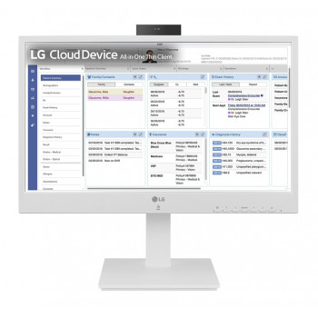 LG 24CR671N-2P 23,8 polegadas Full HD All-in-One Thin Client com Intel Pentium N4200, 4GB RAM, 16GB eMMC, sem sistema operativo