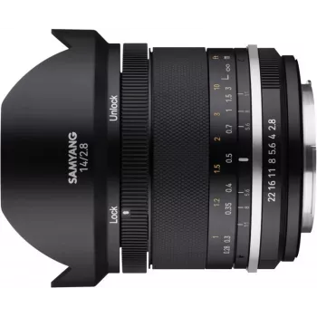 Samyang MF 14mm f/2.8 MK2 objetiva para Fujifilm (F1110610102)