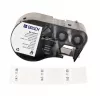 BRADY M4-143-417 cartucho de etiquetas autolaminadas de vinil para BMP41/BMP51/BMP53/M511, 1,5 polegadas x 21', branco/transparente