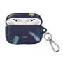 UNIQ Coehl Reverie capa para AirPods Pro - azul-púrpura floral capa protetora