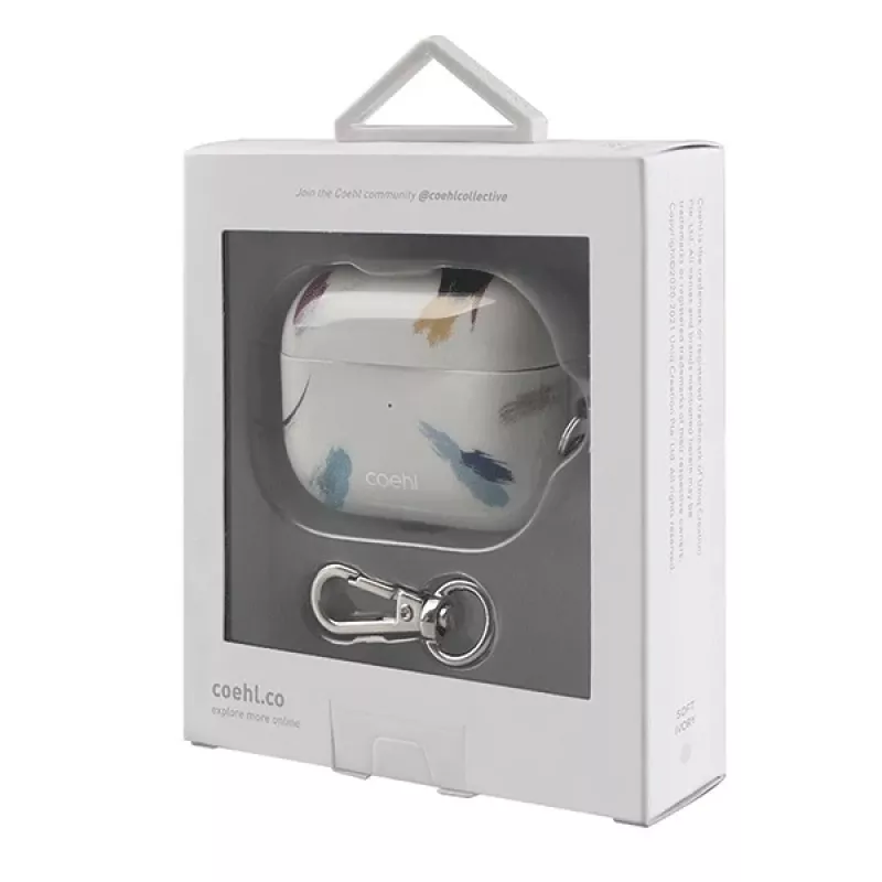 UNIQ Coehl Reverie capa para AirPods Pro Soft Ivory