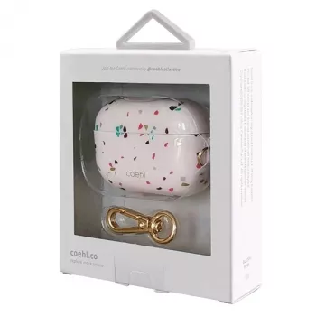 UNIQ Coehl Terrazzo capa para Apple AirPods Pro – rosa blush