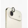 Protetor de lente da câmara em alumínio UNIQ Optix para iPhone Air com aplicador, Azul (Uni001869)
