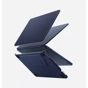 Capa UNIQ Lyden Versa para MacBook Neo, Azul-marinho