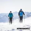 Bastões de esqui de montanha Komperdell Carbon C2 Ultralight - Preto/Laranja
