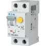 Interruptor combinado RCBO Eaton PXK-B16/1N/003-F, B16 1P+N 30mA Tipo A, 230V, 6kA, 2TE