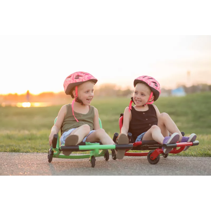 Brinquedo de andar EzyRoller Classic Rosa para crianças dos 3 aos 12 anos