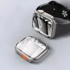 Caixa robusta TECH-PROTECT DEFENSE360 Apple Watch 4/5/6/SE (44mm) Titânio/Laranja com bracelete integrada