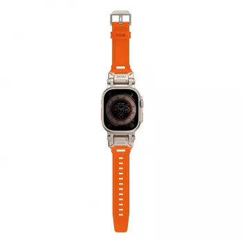 SKINARMA Titon bracelete para Apple Watch Ultra 49mm laranja