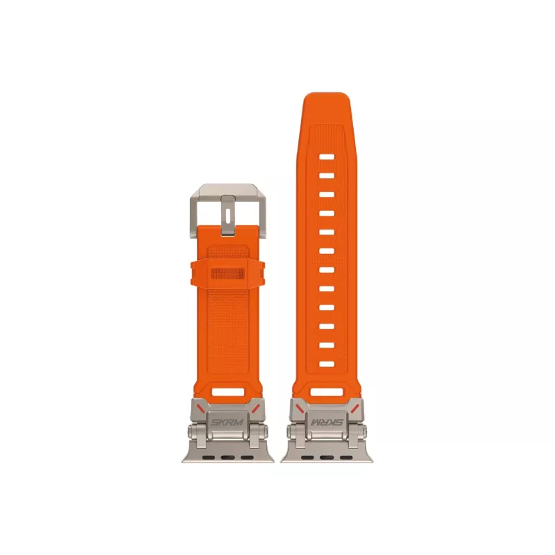 SKINARMA Titon bracelete para Apple Watch Ultra 49mm laranja