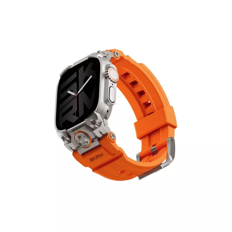 Bracelete Skinarma Talon para Apple Watch Ultra 49 mm, Laranja