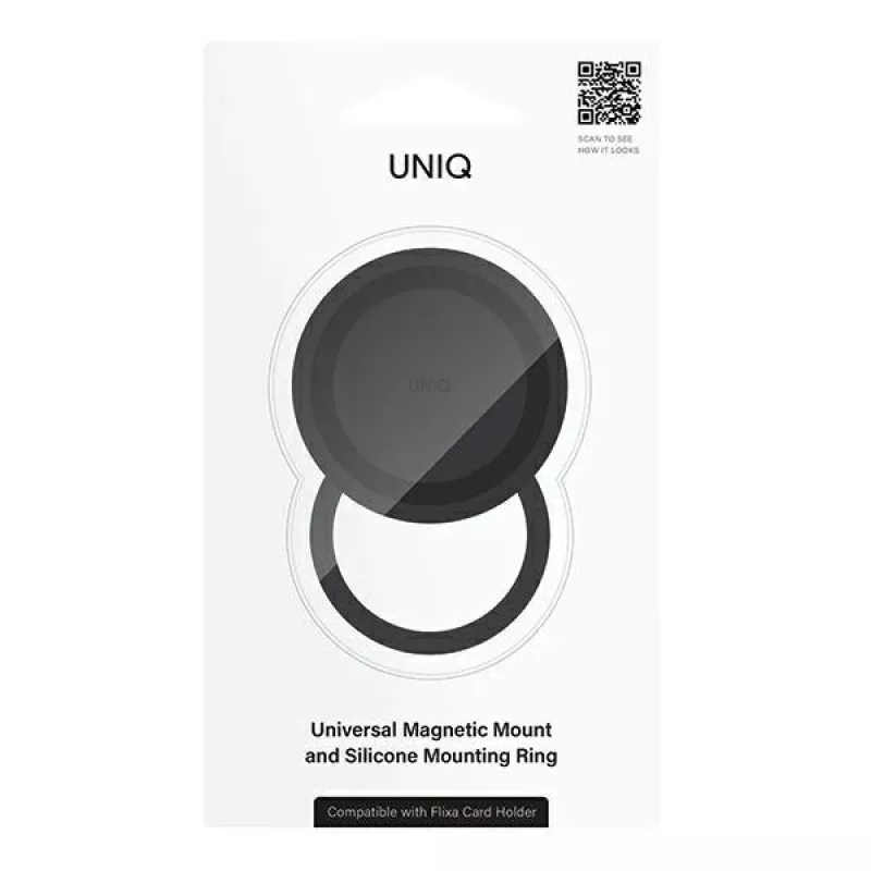 Suporte de base magnético UNIQ Flixa, Jet Black