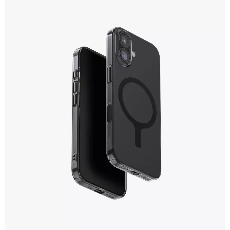 UNIQ Airsuit capa transparente com carregamento Magclick para iPhone 17