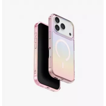UNIQ Iridescia capa de carregamento Magclick para iPhone 17 Pro - quartzo meia-noite
