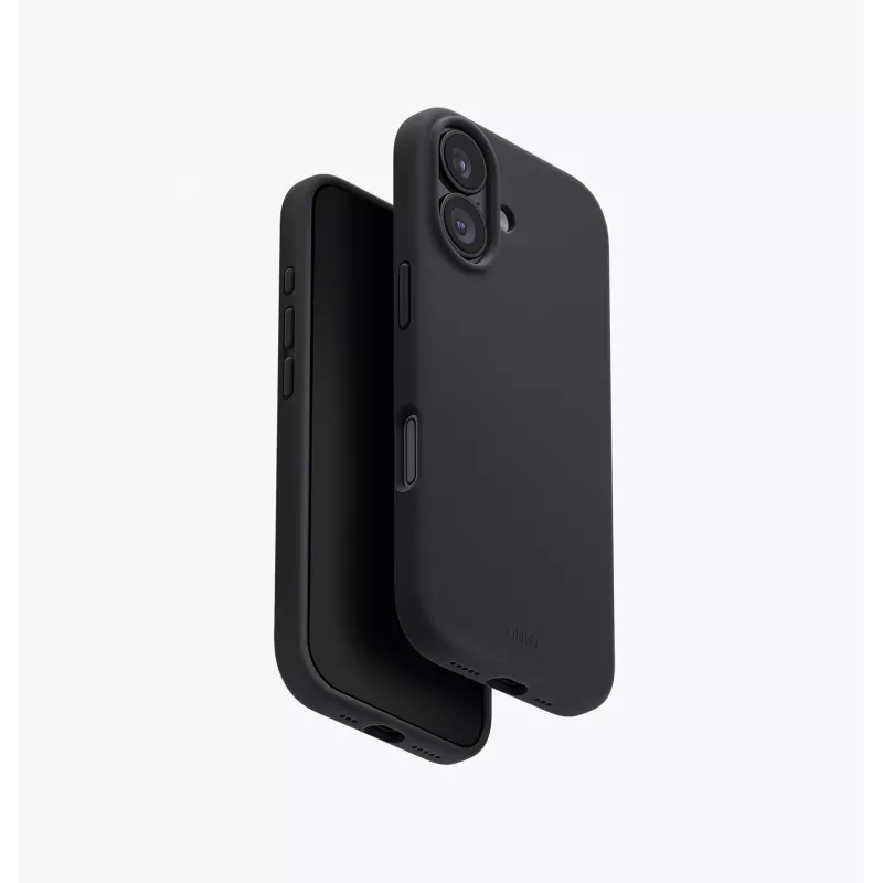 UNIQ Lino capa de carregamento Magclick para iPhone 17 - rosa