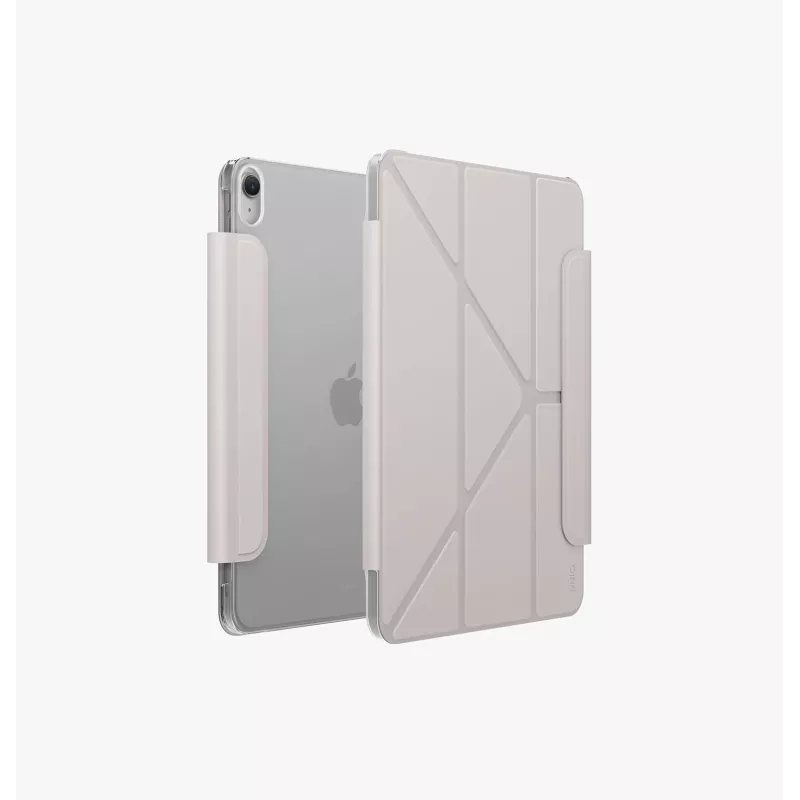 UNIQ Camden Lite capa folio para iPad Air 13 polegadas (M2 2024 / M3 2025 / M4 2026) cinzento