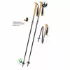 Komperdell FX Lite Carbon Vario Summit Compact bastões de trekking - titânio