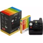 Polaroid Everything Box Now+ Gen 3 Preto Conjunto de câmara instantânea com 2x Color 600 Filme pacote duplo