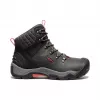 KEEN Senhora Revel III Botas de inverno impermeáveis, Preto/Rosa, 7.5