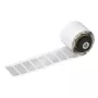 BRADY M710 Etiquetas para impressora de etiquetas - poliéster branco, 31,75 mm x 25,4 mm, adesivo permanente, 2500 etiquetas/rolo