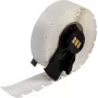BRADY M6C-375-498 Etiqueta de vinil multiusos reposicionável, branco, 9,53 mm x 9,14 m
