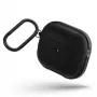 UNIQ Valencia capa antimicrobiana para Apple AirPods 3.ª geração - preto meia-noite