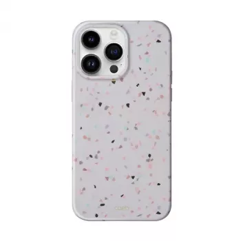 UNIQ Coehl Terrazzo capa para iPhone 14 Pro Max, arenito
