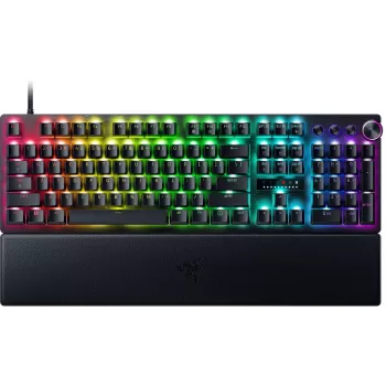 Razer Huntsman V3 Pro teclado gaming com fios, disposição nórdica, switches Analog Optical, preto (RZ03-04970600-R3N1)
