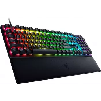 Razer Huntsman V3 Pro teclado gaming com fios, disposição nórdica, switches Analog Optical, preto (RZ03-04970600-R3N1)