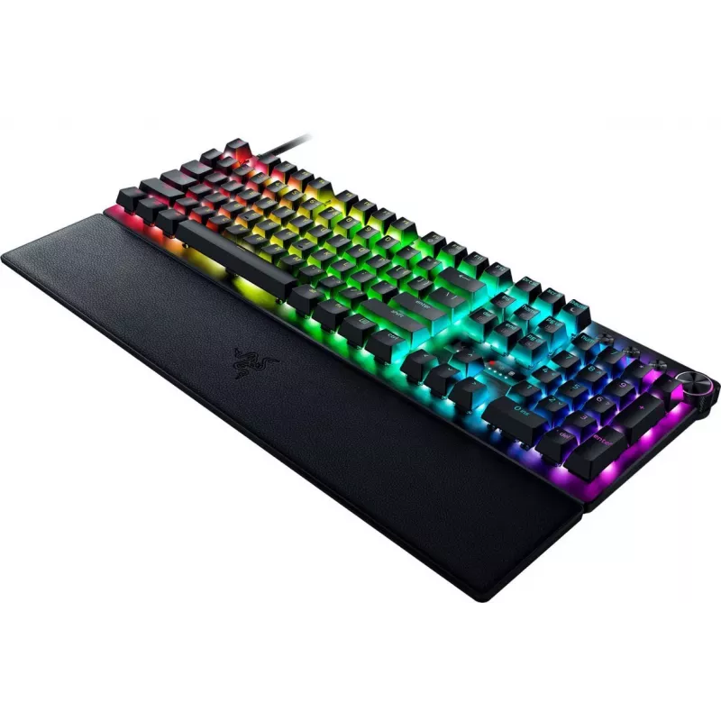 Razer Huntsman V3 Pro teclado gaming com fios, disposição nórdica, switches Analog Optical, preto (RZ03-04970600-R3N1)