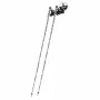 Bastões de corrida Komperdell FXP Carbon The Erlkonig 130 cm, Preto/Branco