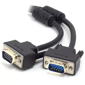 ALOGIC VGA-MM-02 cabo VGA para VGA 2m com áudio, preto