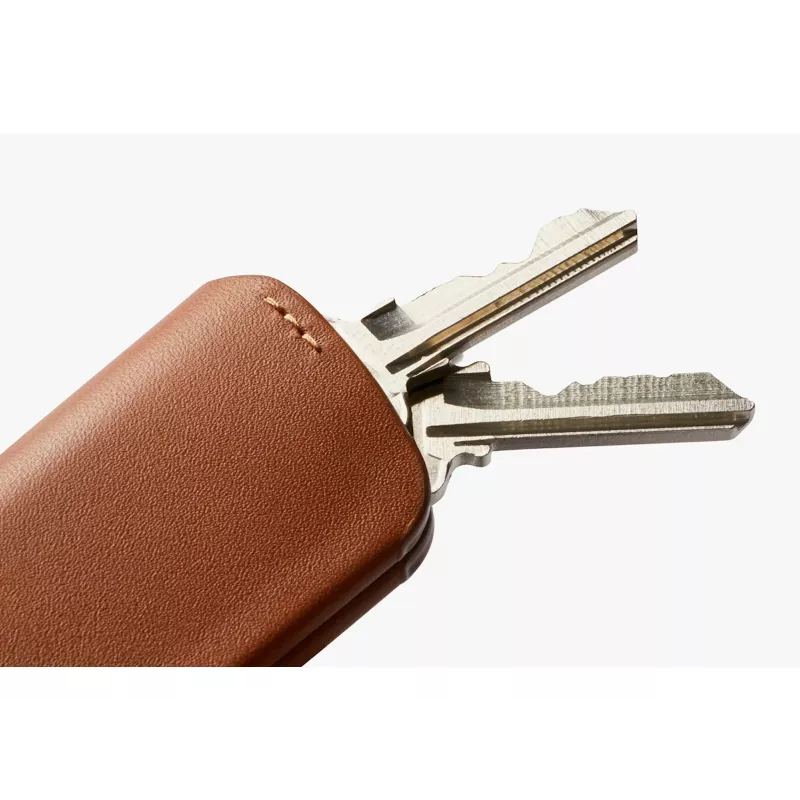 Organizador de chaves Bellroy Key Cover 3rd Edition pele caramelo