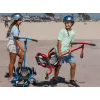EzyRoller Spinner X rosa brinquedo ride-on giratório 360° para crianças dos 4 aos 12 anos