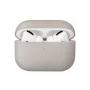 Capa de silicone UNIQ Lino para Apple AirPods Pro - bege ivory