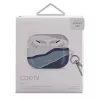 Capa de proteção UNIQ Coehl Ciel para AirPods Pro - Twilight Blue