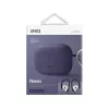 Capa de silicone UNIQ Nexo com ganchos para as orelhas para Apple AirPods Pro 2.ª geração (2022/2023) - violeta figo
