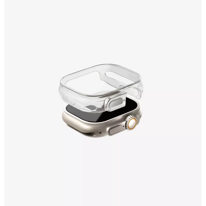 Capa de proteção UNIQ Garde para Apple Watch Ultra / Ultra 2 / Ultra 3 (49 mm) – cinzento fumado