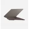 Capa folio rígida UNIQ Lyden Versa para MacBook Air 13 polegadas (M2 2022 / M3 2024 / M4 2025 / M5 2026), cinzento