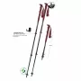 Bastões de trekking Komperdell Carbon Pro Zero Compact - Malbec