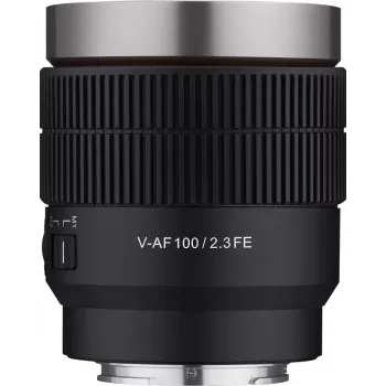 Teleobjetiva com autofoco Samyang V-AF T 2.3/100 FE Sony E
