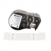 Cartucho de etiquetas autolaminadas rotativas BRADY para DYMO XTL – 24mm x 4m, preto sobre branco/transparente, poliéster industrial
