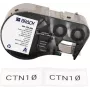 Conjunto de etiquetas de vinil autolaminadas Brady B-427 para BMP21-PLUS, BMP21-LAB, M210, M211 – 25,4 mm x 19,05 mm, branco/transparente, acrílico permanente, transferência térmica (M4-128-499)