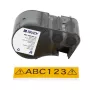 Etiqueta de vinil autolaminada BRADY BMP51/BMP53/M511, branco/transparente, 1 polegada de largura, rolo de 21 ft