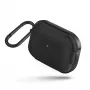 Capa antibacteriana UNIQ Valencia para AirPods Pro – preto meia-noite